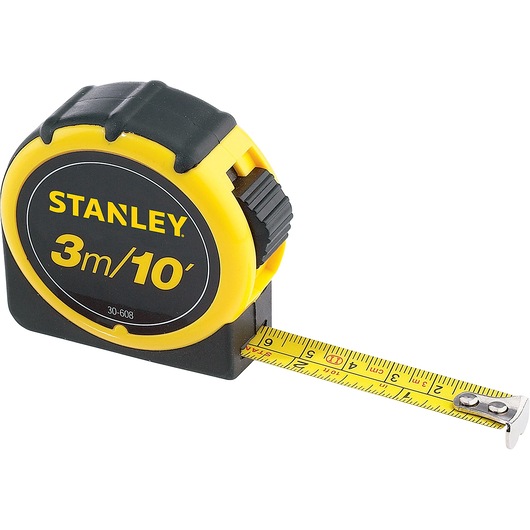 Cinta Métrica Global Plus 3m/10' Largo x 1/2 pulg. Ancho