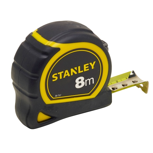 STANLEY TAPE WHITE BACKGROUND VIEW