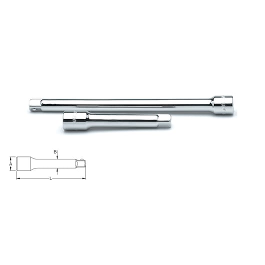 Extensión de 5" (125 mm)  Enc.1/2"