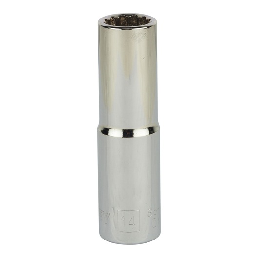 Dado/Cubo Largos Métrico 12 Pt. Enc. 1/2"- 14 mm