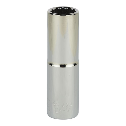 Dado/Cubo Largos Métrico 12 Pt. Enc. 1/2"- 16 mm