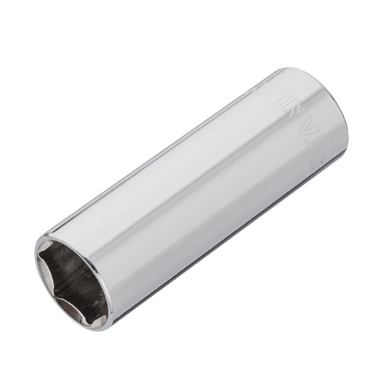 SPARK PLUG SOCKET 5/18"  STANLEY  white background ANGLE