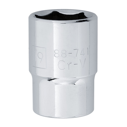 INDIVIDUAL SOCKET ON WHITE BACKGROUND FRONT VIEW