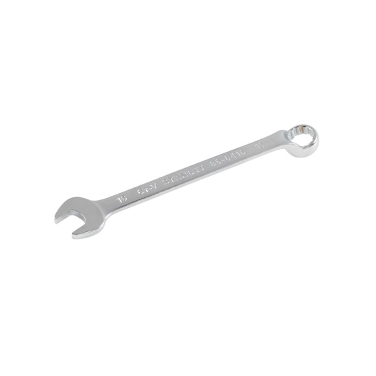 INDIVIDUAL COMBINATION WRENCH ON WHITE BACKGROUND FRONT VIEW