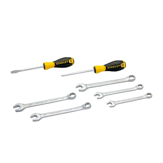 STANLEY 1/2" ROUND HEAD RATCHET SET 21 PCS"