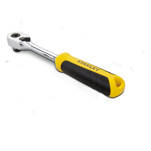 Ratchet Reversible con Mango Bimaterial Enc. 3/8 pulg.